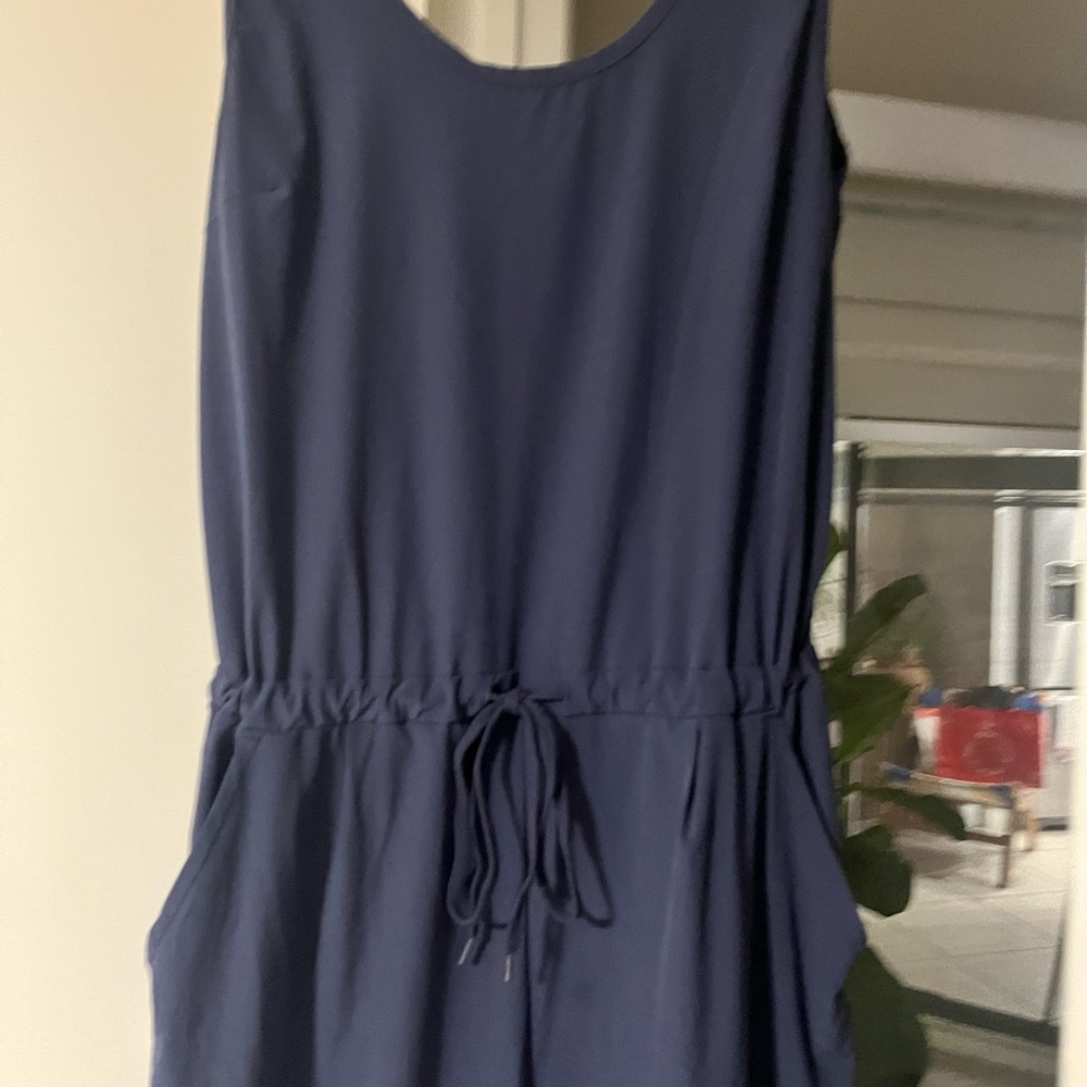 Columbia Dark Blue jumpsuit tank top . Size M, genuine brand